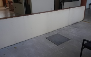 Floor and wall to be tiled - Piso y pared a ser embaldosados